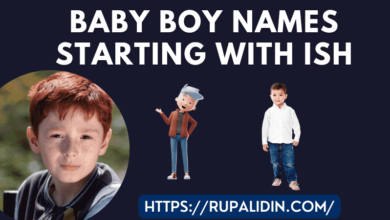 Baby Boy Names Starting With ISH With Meaning