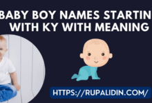 Baby Boy Names Starting With KY With Meaning