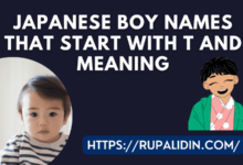 Japanese Boy Names That Start With T And Meaning