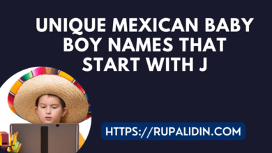 Unique Mexican Baby Boy Names That Start With J