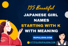 Japanese Girl Names Starting With K With Meaning
