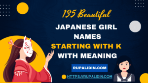 Japanese Girl Names Starting With K With Meaning
